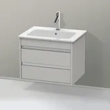 Duravit Waschtischunterschrank 2 Auszüge 60 x 48 x 47,5 cm Betongrau Matt