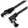 Maxtrack TI52-2L RJ45 Patchkabel CAT 8.1 S/FTP 2m Schwarz 90° nach links gewinkelt, Einzelschirm 1St.