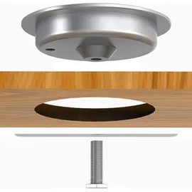 Kalb Material Für Möbel kalb | Qi Einbau Schnellladegerät Fast Charge Wireless Induktion Charger drahtlos Ladestation für Smartphones und Zubehör