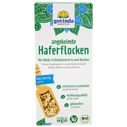 Govinda Haferflocken angekeimt bio