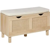 Beliani Truhenbank Washington Beige 80 x 0 x 0 cm
