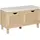 Beliani Truhenbank Washington Beige 80 x 0 x 0 cm