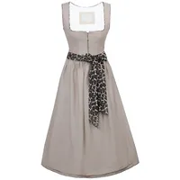 MarJo Dirndl Dirndl Solea Leo 65cm Länge taupe beige 48