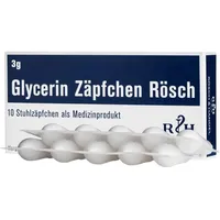 BANO Healthcare GmbH Glycerin Zäpfchen Rösch 3 g gegen Verstopfung