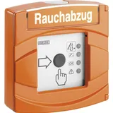 GEZE RWA-TASTER FT 4 A, 24 V DC-161282VDS, OG, VP 161282, Taster + Schalter, orange