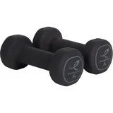 Energetics Neoprene Hantel 2 x 4,0 kg schwarz