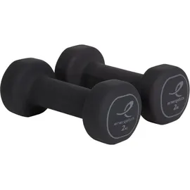 Energetics Neoprene Hantel 2 x 4,0 kg schwarz