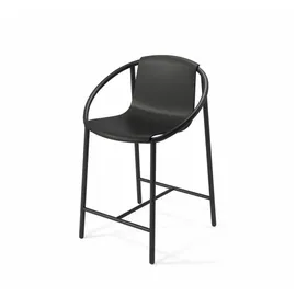 Umbra Barstuhl Ringo Kunststoff schwarz 2 Stück