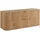 3e 3xe living.com Badezimmerschrank,, Eiche Craft + goldener Griff, 41,5 x 100 x 51,7 cm, Badezimmer, Badezimmerschränke, Waschbeckenunterschränke