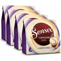 SENSEO KAFFEEPADS Cappuccino Choco, Kaffee mit Schokoladengeschmack, 4x8 PADS