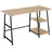 Tectake tectake® Schreibtisch, Paisley 120x50x73,5cm Industrial Style, trapezförmiges Gestell, Seitenregal mit 2 Ablagefächern, 120 x 50 x 73,5 cm