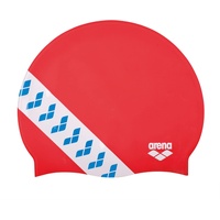 ARENA Classic Silikon Unisex Badekappe für Damen und Herren, rot, Einheitsgröße