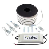 Kovalex LED Licht-Set 10 m inkl. Zubehör, Endkappen, Trafo