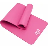 BnB Sports Premium NBR Sportmatte, rutschfeste Gymnastikmatte, Rosa Yogamatte Stretching Pilates, dicke Fitnessmatte, Workout Camping Outdoor & Abs Matte