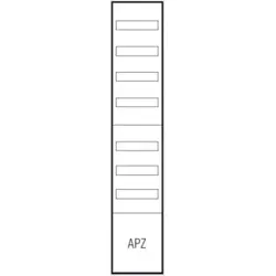 ABN Verteilerfeld 1V 1APZ 250x300mm VA19