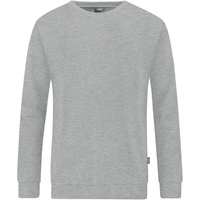 Jako Sweat Organic hellgrau meliert 4XL