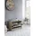 MID.YOU Schuhbank 80 x 47 x 24 cm Eiche Sonoma / beige