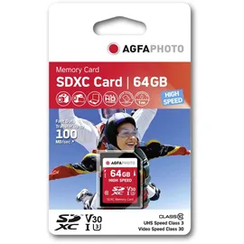AgfaPhoto SDXC High Speed 64GB Class 10
