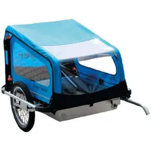 doggy tourer Hundeanhänger blau