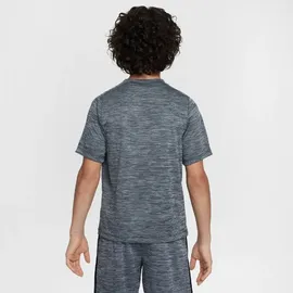 Nike Multi Dri-FIT T-Shirt Kinder 010 black/lt smoke grey/white S 128-137 cm