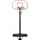 vidaXL Basketballständer Weiß 258-363 cm