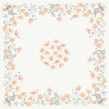 Bio-Dunicel-Mitteld.84x84 Bunny Bloom - Papierservietten | Packung (20 Stück)