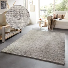 THEKO Alm-Glück UNI grey 200x250 cm