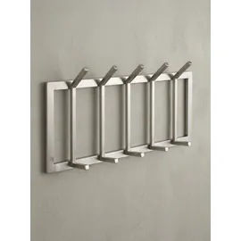 KADIMA DESIGN Wandgarderobe Kadima 65 x 30 x 10 cm Silber