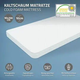 ML-Design Hausbett 90 x 200 cm Kiefer massiv weiß
