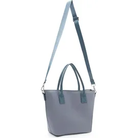 L.Credi Pura Handbag Umhängetasche Synthetik Bleu