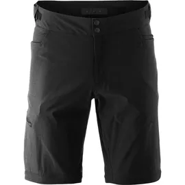 Gonso Herren Adventure Zip Off Radhose lang (Größe 5XL, schwarz)