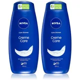 NIVEA Creme Care cremiges Duschgel vorteilhafte Packung 2 x 500 ml