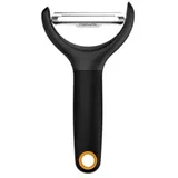 Fiskars Functional Form Gemüseschäler Sparschäler 23 cm Edelstahl schwarz