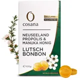 Cosana NZCAPETM30+ Propolis Bonbons mit MGO 400 Manuka Honig 100g – 100% Pur aus Neuseeland, Honig mit Propolis für Mund und Hals