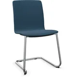 Profim Com K42V1 Besucherstuhl, Freischwinger, stapelbar, Schale aus Schichtholz, voll umpolstert frei konfigurierbar