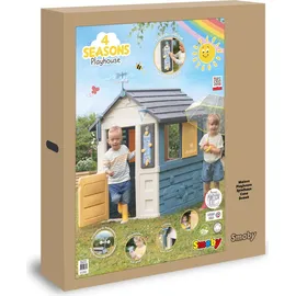 Smoby Spielhaus 4 Seasons Blau/Weiß