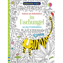Usborne Minis - Malbuch: Im Dschungel