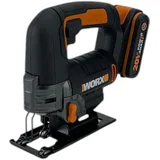 WORX WT542 Akku Pendelhub Stichsäge 20V 2Ah 36Wh Lithium Ion Akku