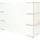 Tojo Sideboard 150 x 110 x 45 cm Weiß