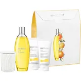 Biotherm Düfte Eau Vitaminée Geschenkset Eau de Toilette Spray 100 ml + Shower Gel 50 ml + Body Lotion 50 ml + Kerze