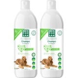 MENFORSAN Aloe Vera Hundeshampoo 1 Liter - 2er Pack, grün