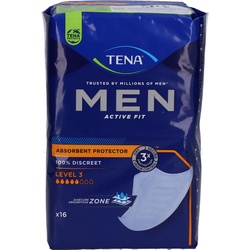 Tena, Inkontinenzhygiene, Men Act Fit Level 3, 16 St