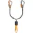 SKYLOTEC Vael Klettersteigset Schwarz/Orange