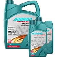 Addinol Motoröl 5W-40 Super Light 0540 5L + 2X 1L