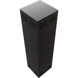 Kaminofen aus Stahl KRATKI TORA/L 8 kW Ø 150 Quarzsinter FOKOS - Schwarz