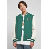 Starter Black Label Collegejacke schwarzfreshgrün M