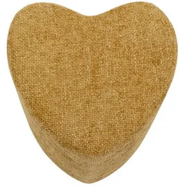 Kare Hocker Textil 34 x 36 x 36 cm Gelb