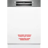 Bosch SMI4ETS08E Serie 4 Teilintegrierter Geschirrspüler EEK B 60cm Edelstahl