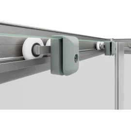 Schulte Home Sunny Eckdusche mit Schiebetüren rechts verschiedene Größen 180 x 90 cm Klarglas
