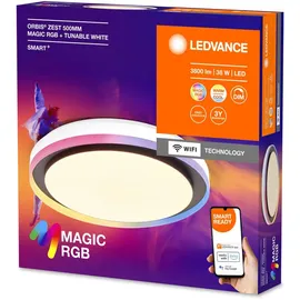 LEDVANCE LED Deckenleuchte 2 schwarz, 32W, dimmbar